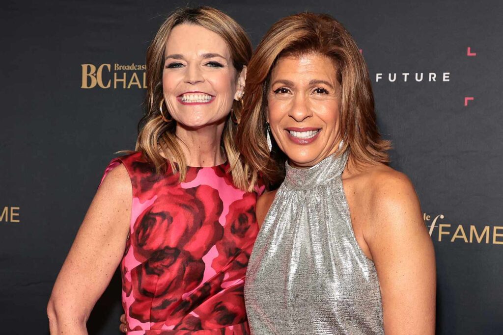 Hoda Kotb and Savannah Guthrie